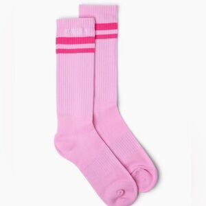 Jeffree Star Pink Crew Socks